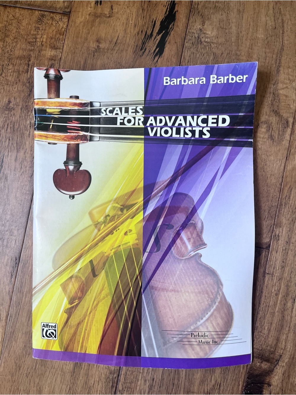 Scales for advanced violist book